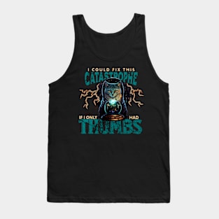 Fortune Teller Cat Tank Top